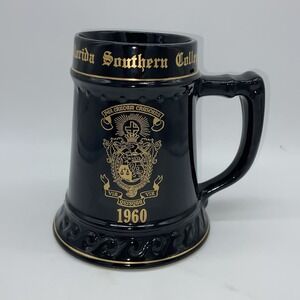 Florida Southern College 1960 "Poopsie" Black Mug‎ Cup Beer Stein